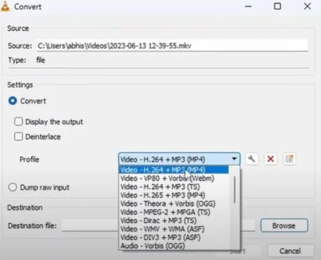 How to convert Video Formats to MP4